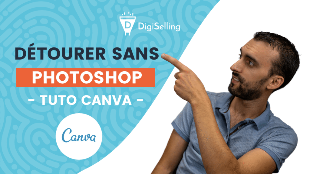 Canva tutoriel : comment détourer une image sans photoshop ? [Vignette YouTube - Canva tutoriel en français]