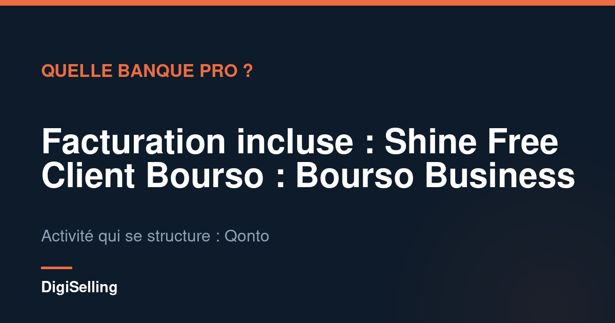 Schéma pour choisir une banque pro de micro-entrepreneur
