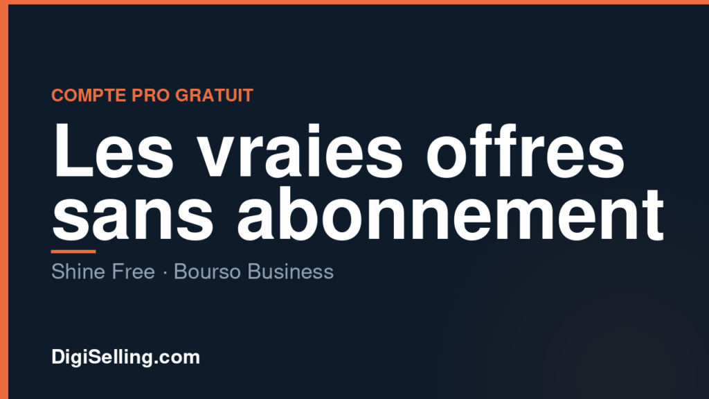 Compte pro gratuit