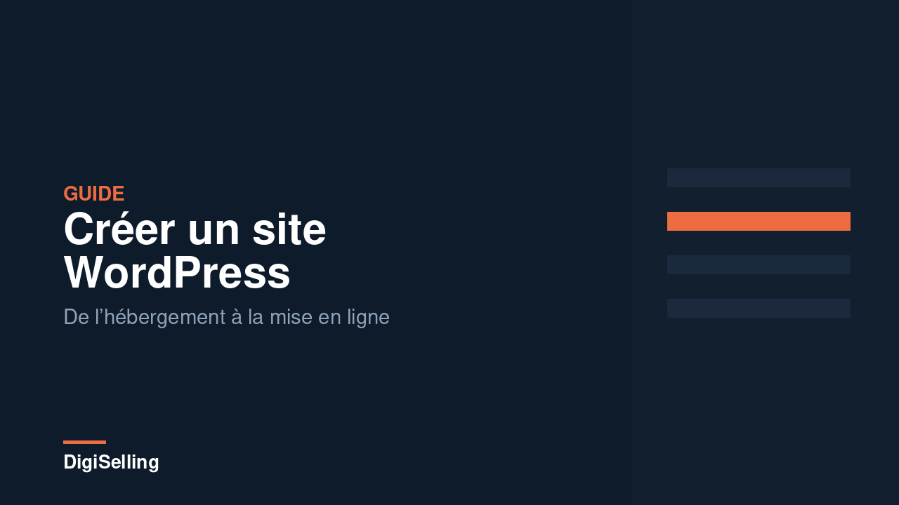 Créer un site WordPress : le guide complet