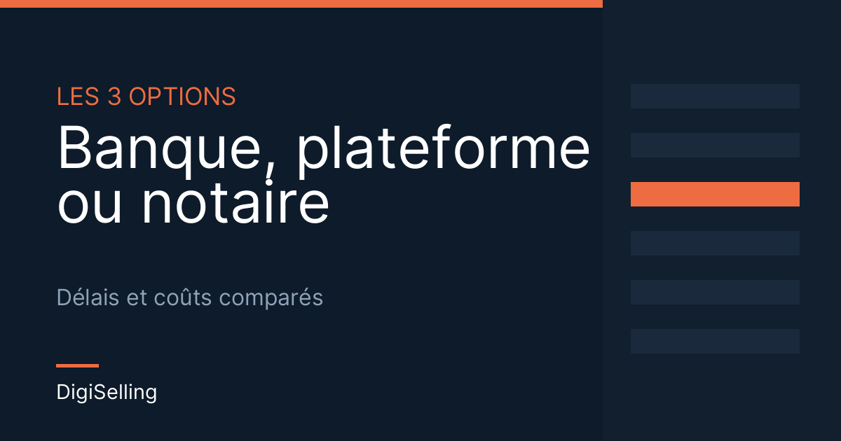 Dépôt de capital social : comparatif des trois options