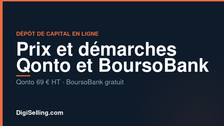 Dépôt de capital en ligne