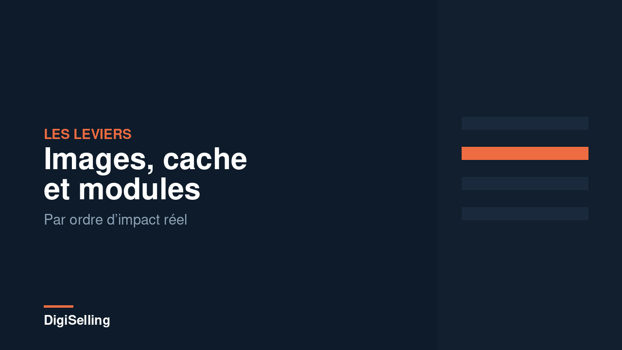 Divi performance : les leviers par ordre d’impact
