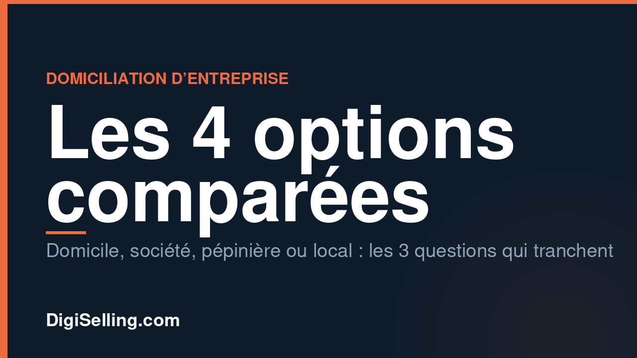 Domiciliation d’entreprise
