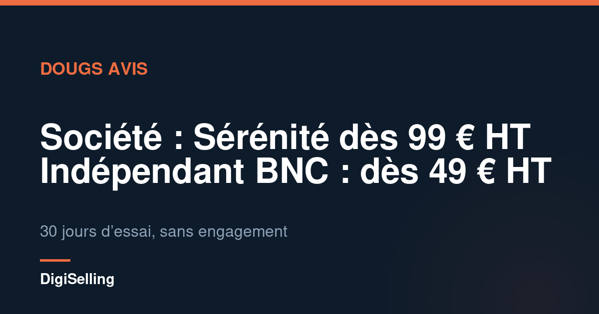 Schéma des formules Dougs selon le profil