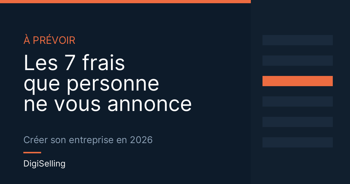Frais cachés création entreprise : les 7 postes oubliés