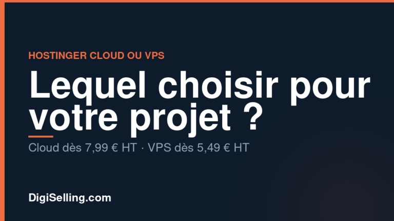 Hostinger Cloud ou VPS
