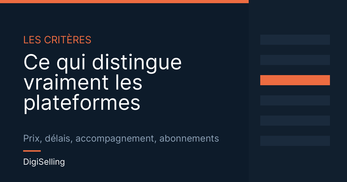 Meilleure plateforme de création d’entreprise : les critères de choix