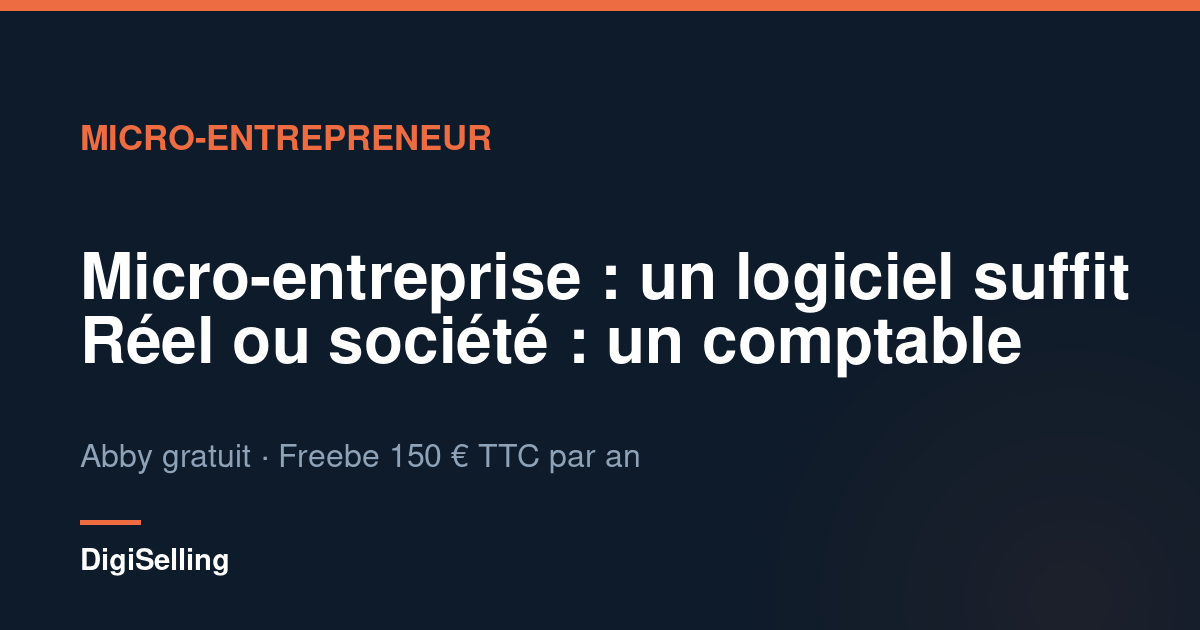 Schéma indiquant quand un micro-entrepreneur a besoin d’un expert-comptable
