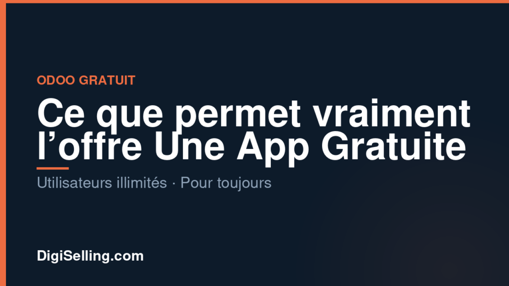 Odoo gratuit