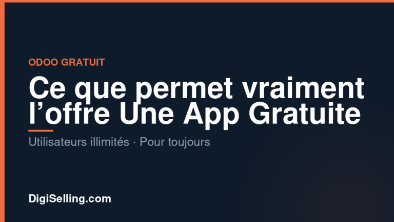 Odoo gratuit