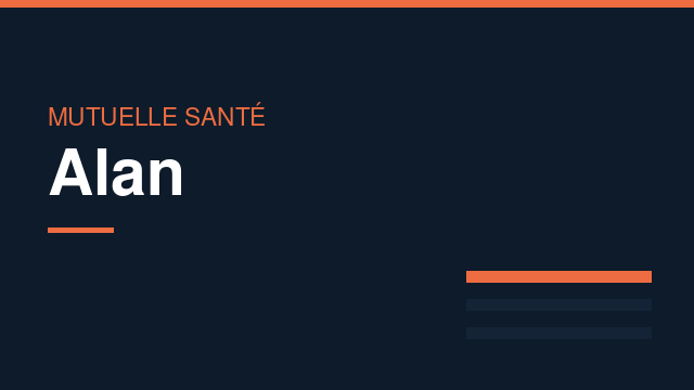 Alan : Mutuelle santé