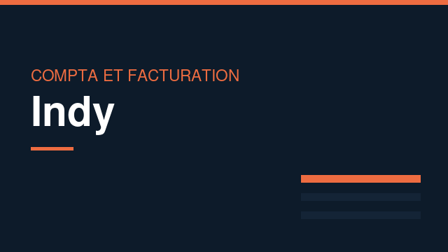 Indy : Compta et facturation
