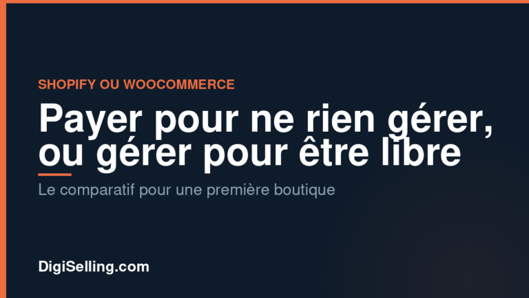 Shopify ou WooCommerce